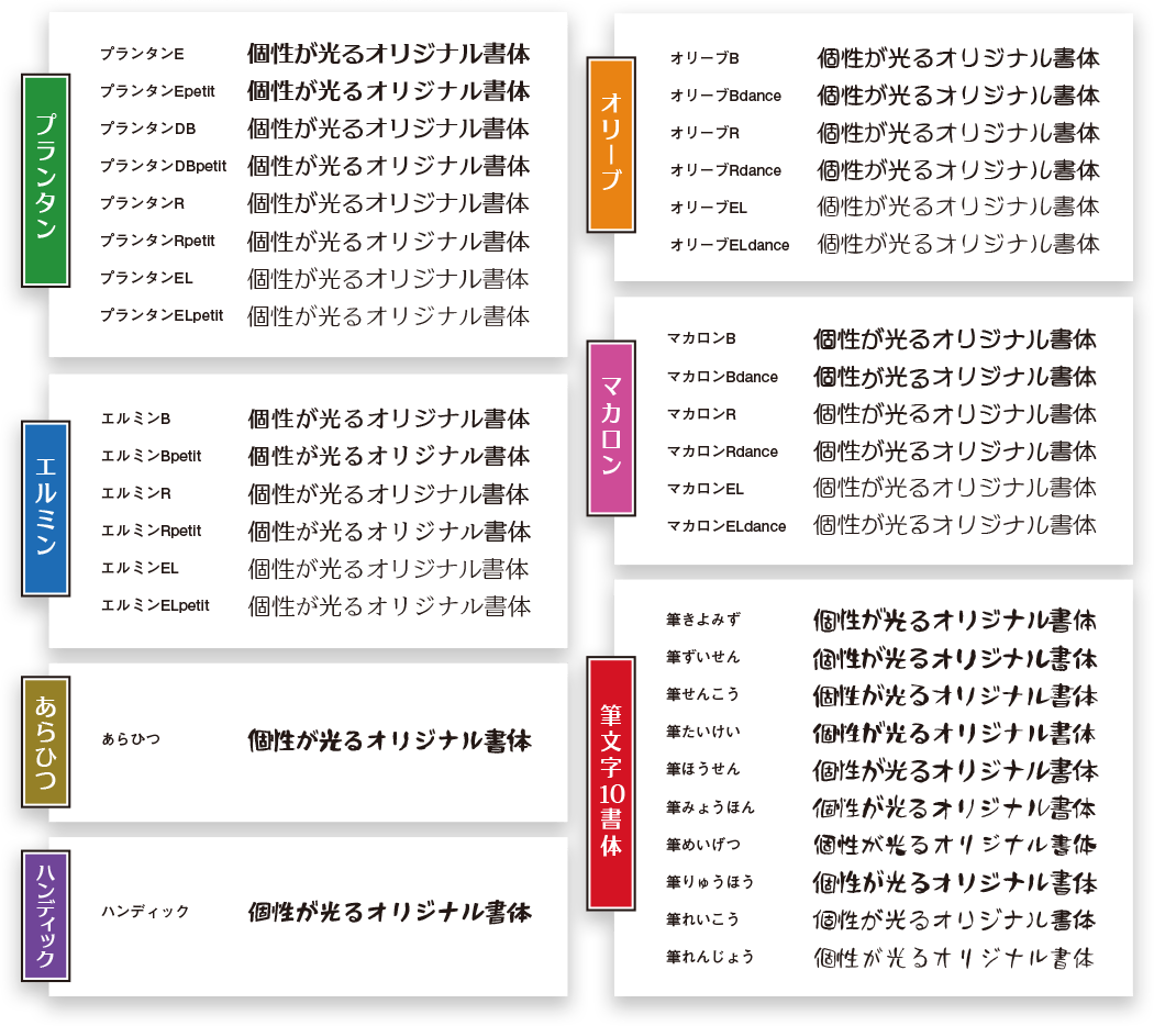 資料が美しくなるフォント｜あつまるカンパニー
